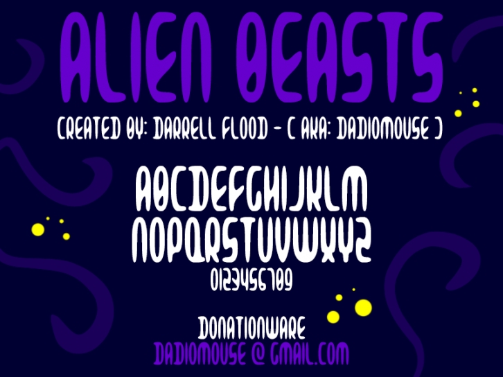 Alien Beasts Font Download