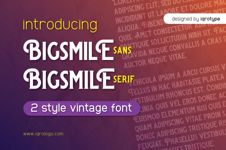 Bigsmile Font Download