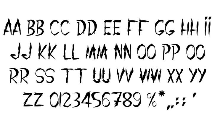 THE SHANGHAI GHOST Font Download