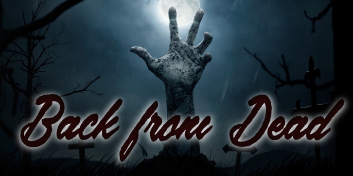 Back from the Dead Font Download