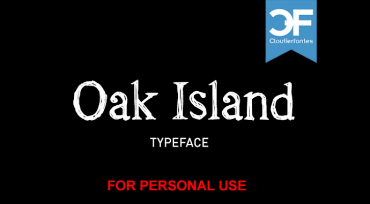 CF Oak Island PERSONEL Font Download