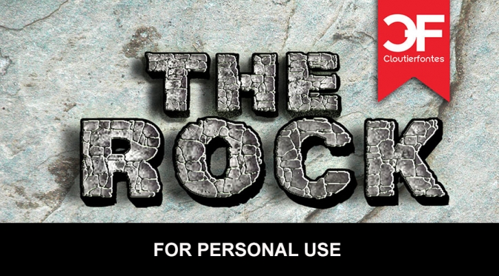 CF The Rock Font Download