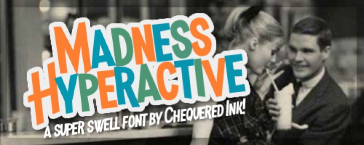 Madness Hyperactive Font Download