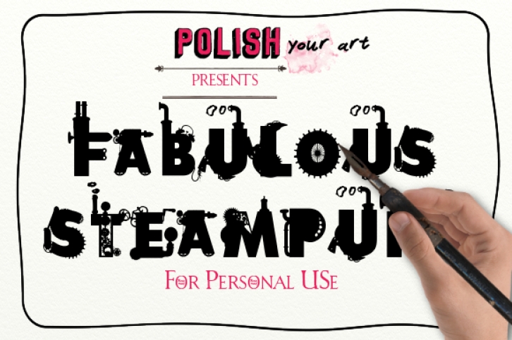 Fabulous Steampunk Font Download