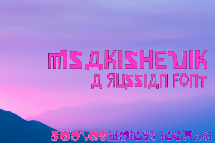 Misakishevik Font Download