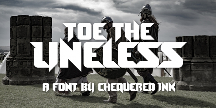 Toe the Lineless Font Download