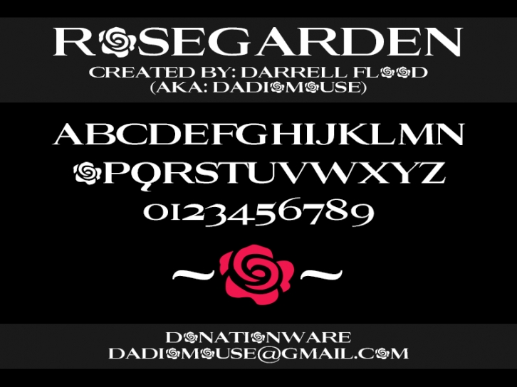 Rosegarde Font Download