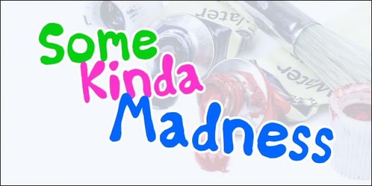 Some Kinda Madness Font Download