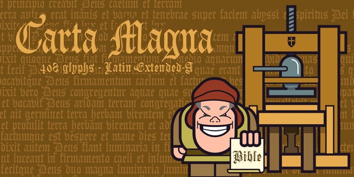 Carta Magna Line Font Download