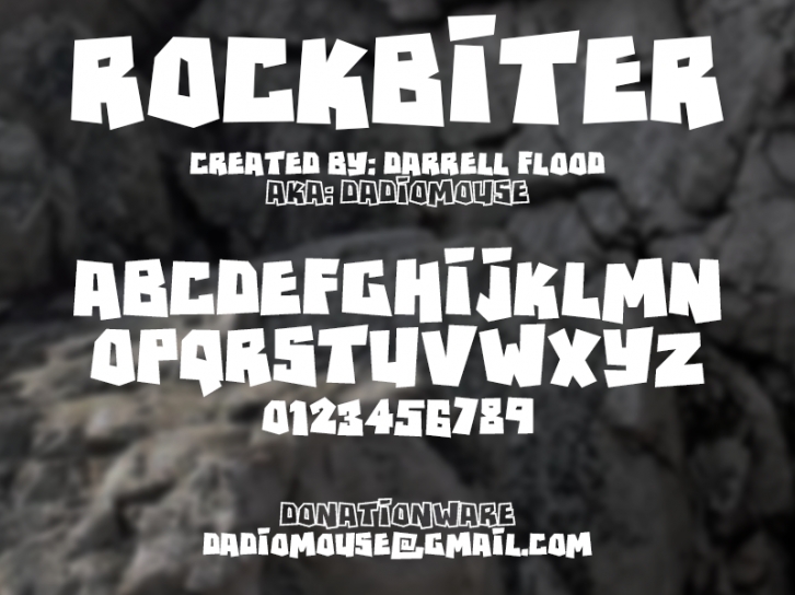 RockBiter Font Download