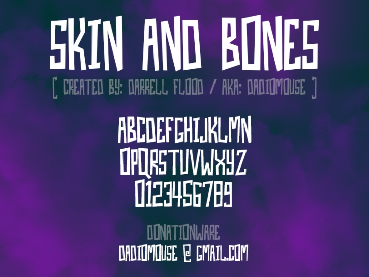 Skin And Bones Font Download