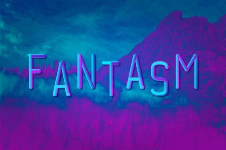 Fantasm 3D Font Font Download