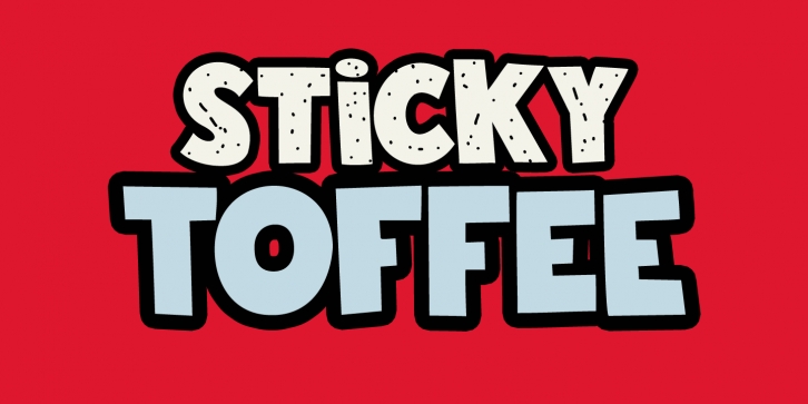 DK Sticky Toffee Font Download