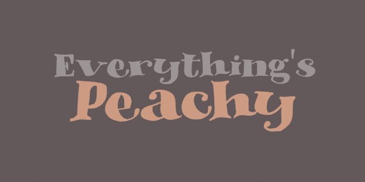 DK Phantom Peach Font Download