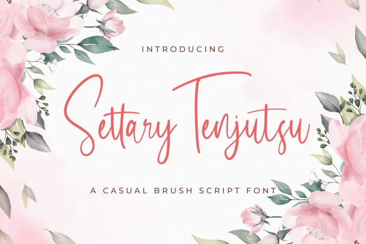 Settary Tenjutsu Font Download