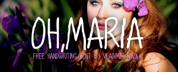 OhMaria Font Download