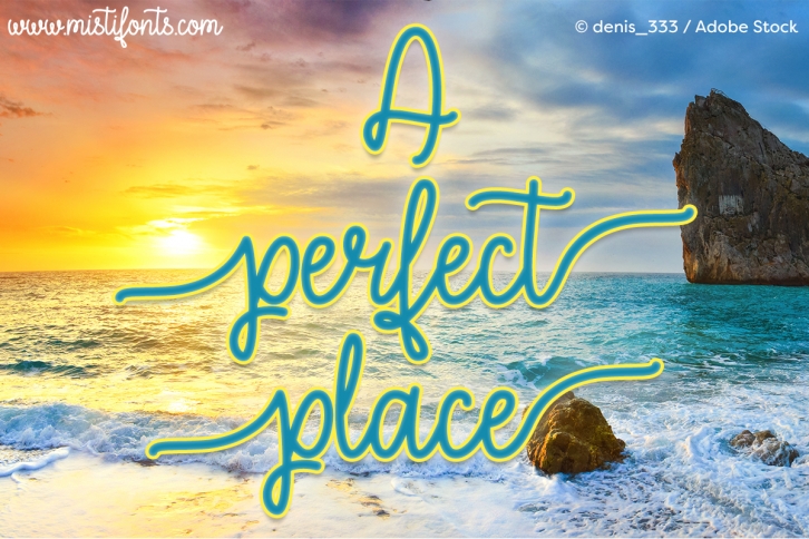 A Perfect Place Font Download