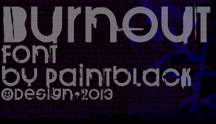 BurnOu Font Download