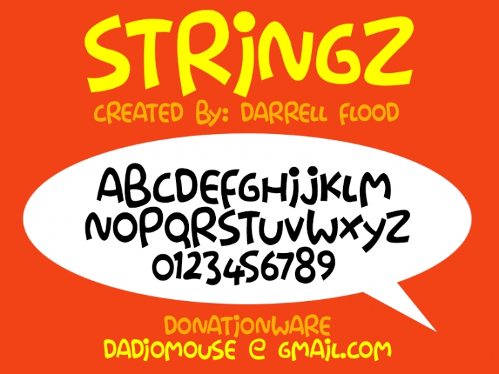 Stringz Font Download