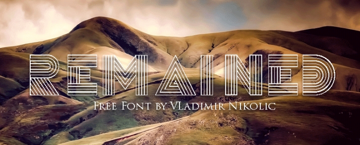 Remained Font Download