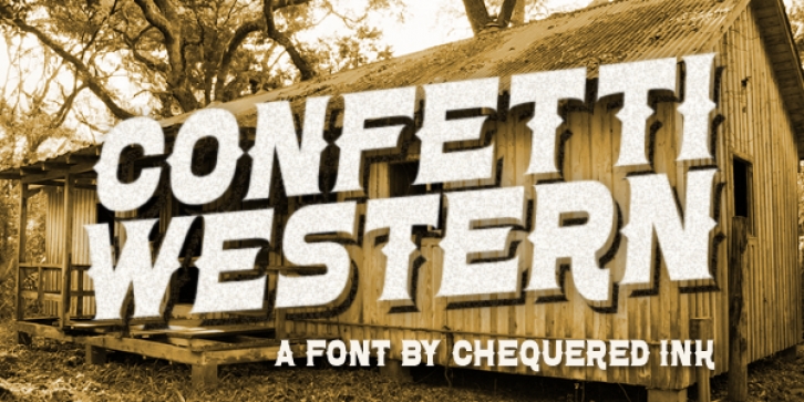Confetti Wester Font Download