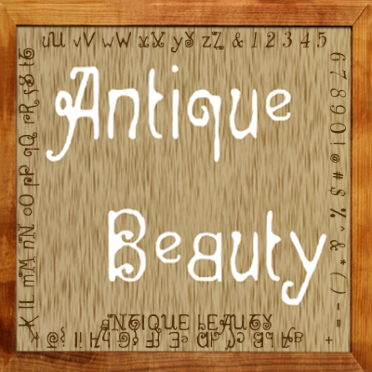 Antique Beauty Font Download