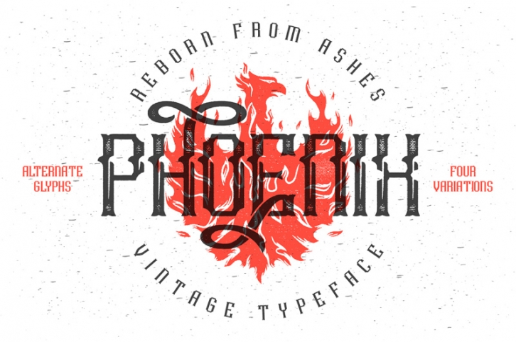 Phoenix typeface Font Download
