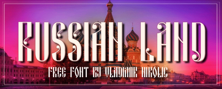Russian Land Font Download