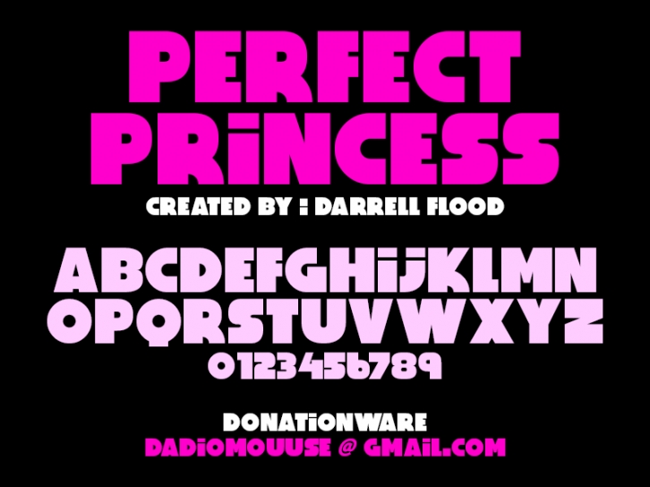 Perfect Princess Font Download