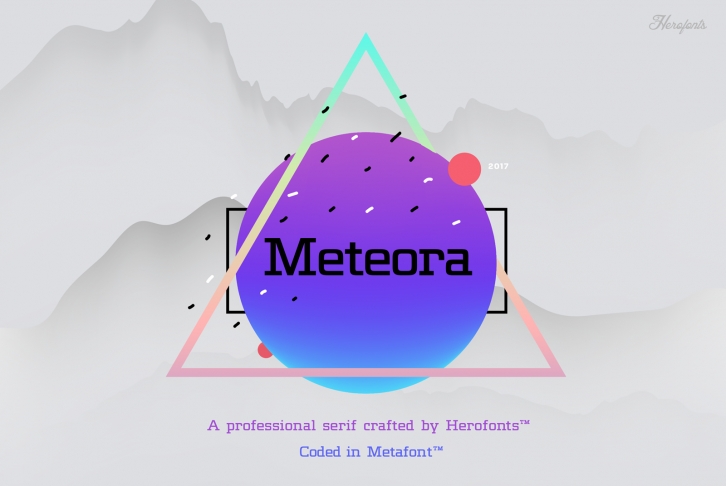 Meteora Font Download