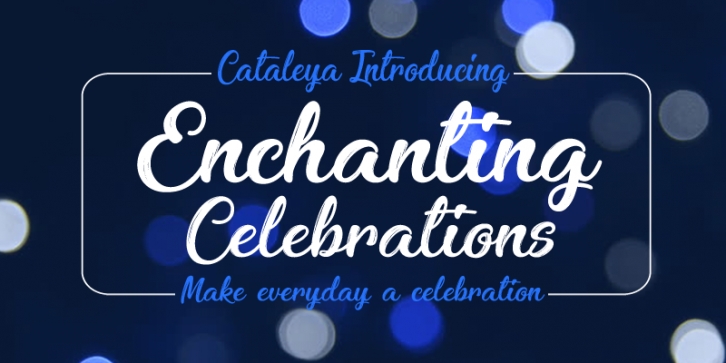 Enchanting Celebrations Font Download