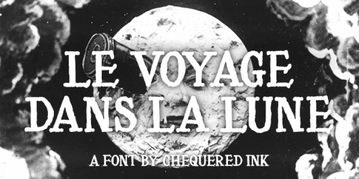 Le Voyage Dans La Lune Font Download