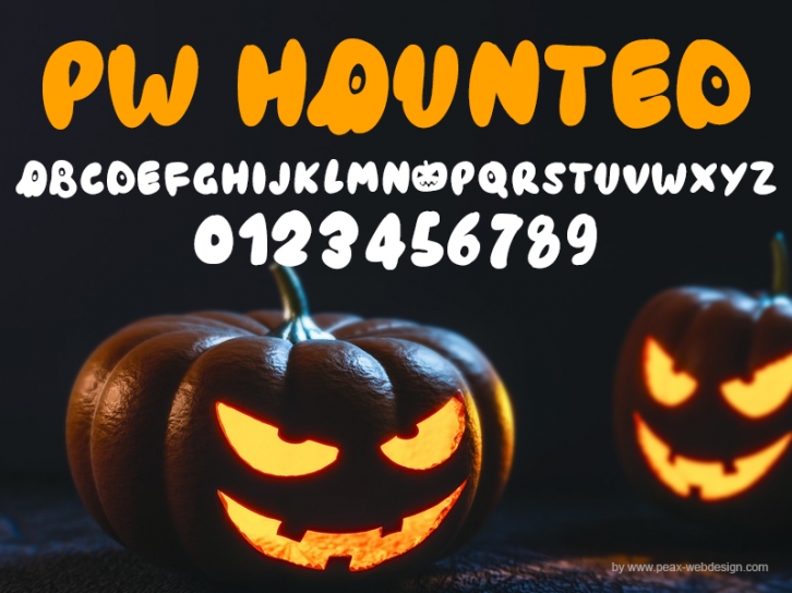 PWHaunted Font Download