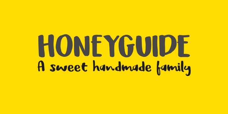 DK Honeyguide Caps Font Download
