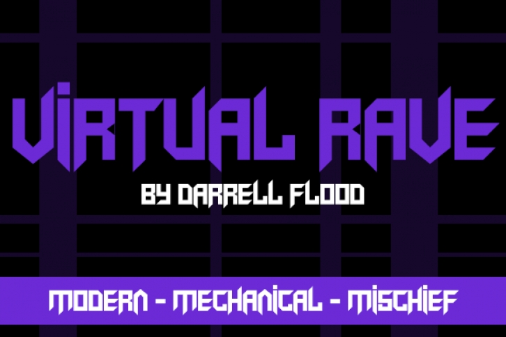 Virtual Rave Font Download