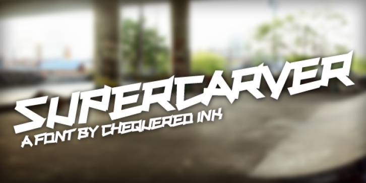 Supercarver Font Download