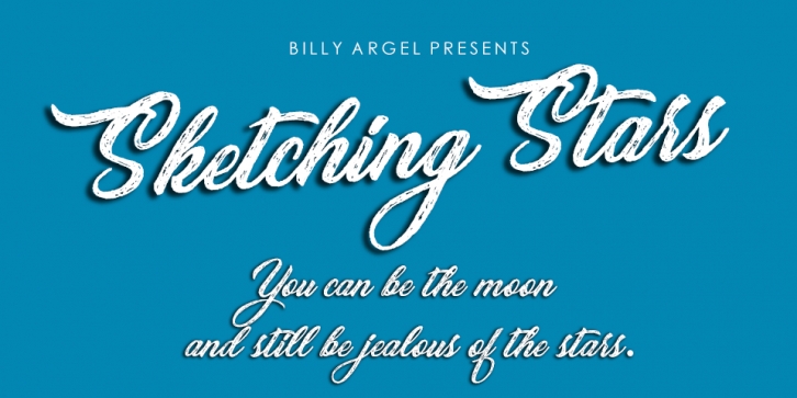 Sketching Stars Font Download