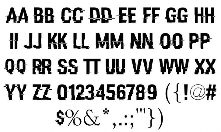 HACKED Font Download