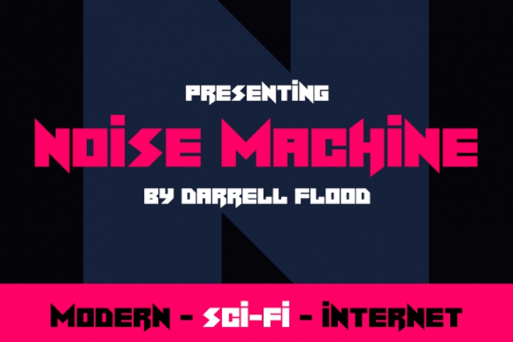Noise Machine Font Download