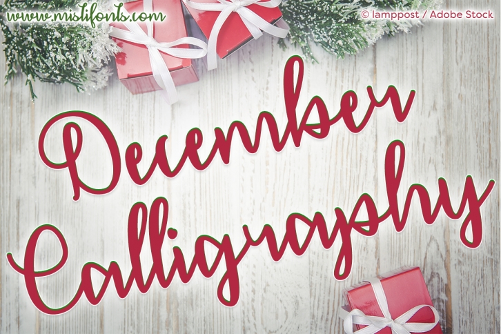 December Calligraphy Font Download