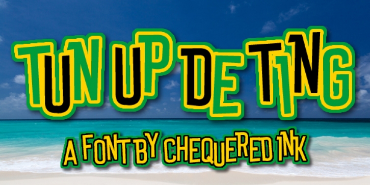 Tun Up De Ting Font Download
