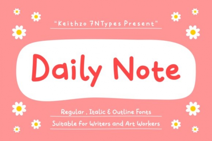 Daily Note Font Download