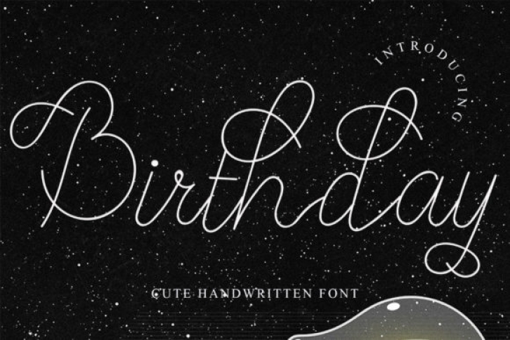 Birthday Font Download