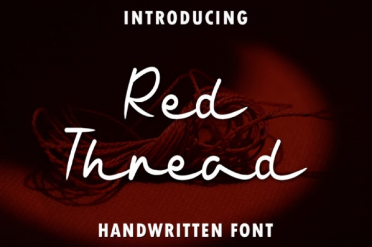 Red Thread Font Download