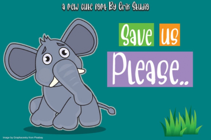 Save Us Please Font Download