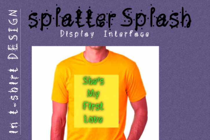 Splatter Splash Font Download