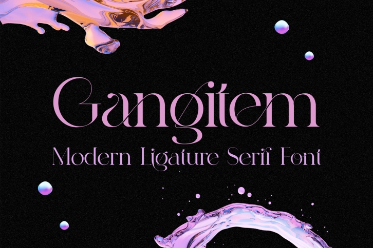 Gangitem Font Download