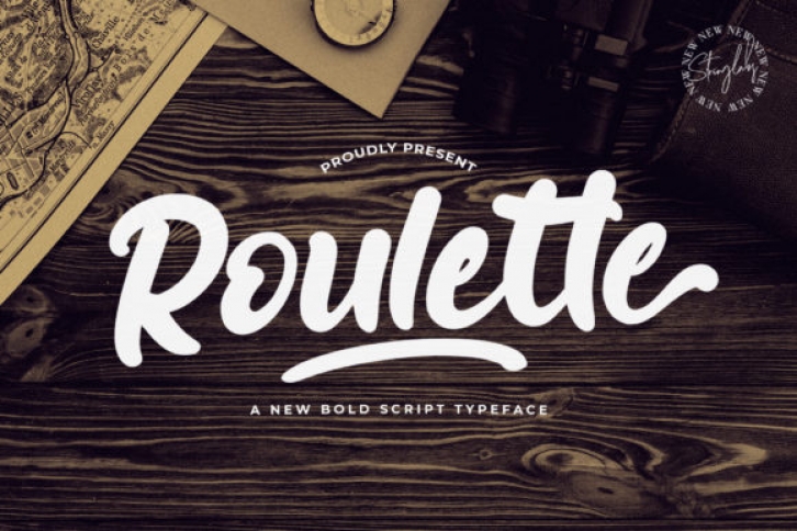 Roulette Font Download