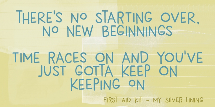 DK New Beginnings Font Download