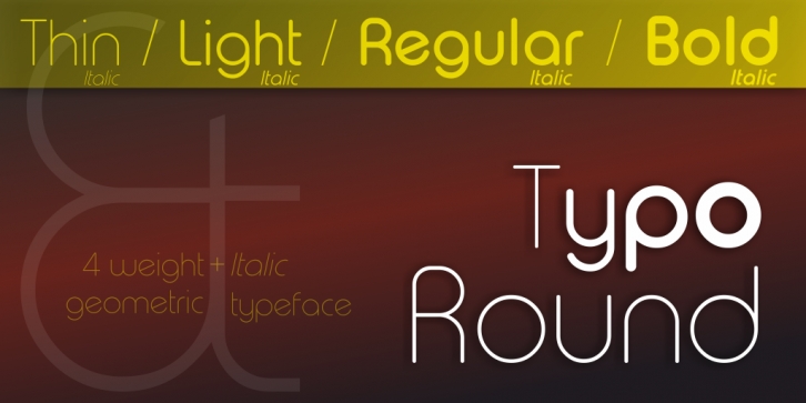 Typo Round Font Download